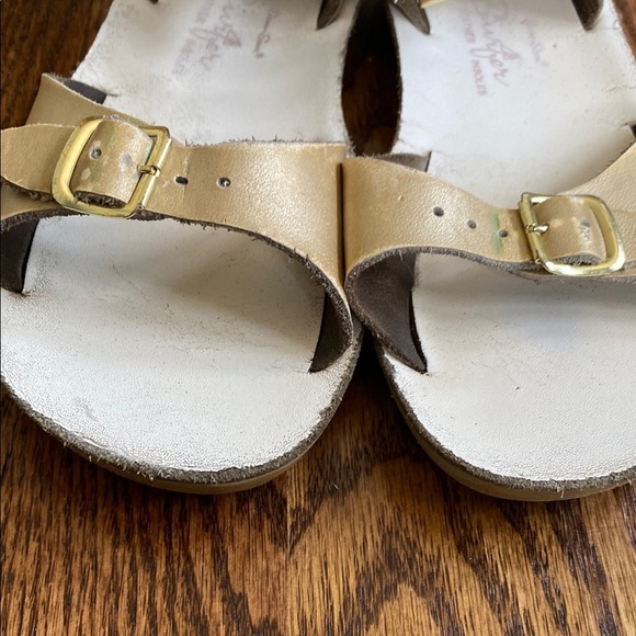 Gold Salt Water Surfer Sandals, size 13. Good, used condition, ships quickly. - Picture 9 of 16